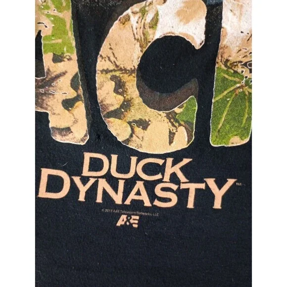Duck Dynasty T-Shirt Mens Size Large Black W/Graphics Cotton - Picture 6 of 10